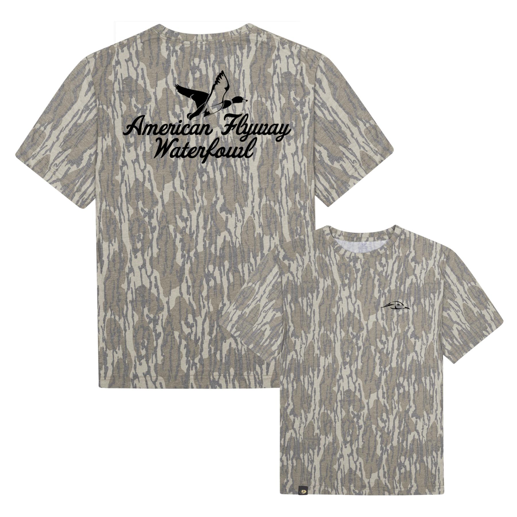 AFW Realtree Original Faded Out Tee – Premium Camo T-Shirt for Outdoor Adventures | Perfect for Hunting & Casual Wear