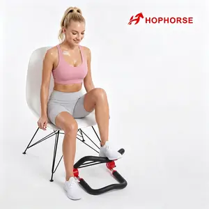 HOPHORSE Sit-Up Machine, Ab Crunch Roll-Up Trainer Core max, Portable Abdominal Core Equipment for Home Gym