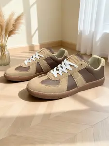 American Vintage Training Coffee Color Shoes, Men's Spring New Arrival, Versatile Casual Shoes for Men and Women, All Seasons Wear