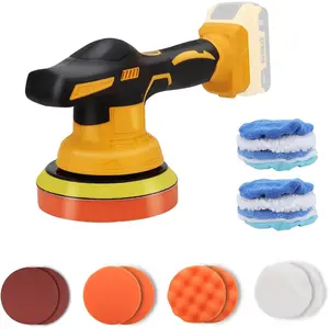 Buffer Polisher For 20V Battery, 8 Variable Speed and Buffers Polisher for Car Detailing Orbital Polisher for Car Detailing/Polishing/Waxing
