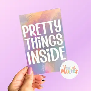 Pretty Things Inside Insert Card