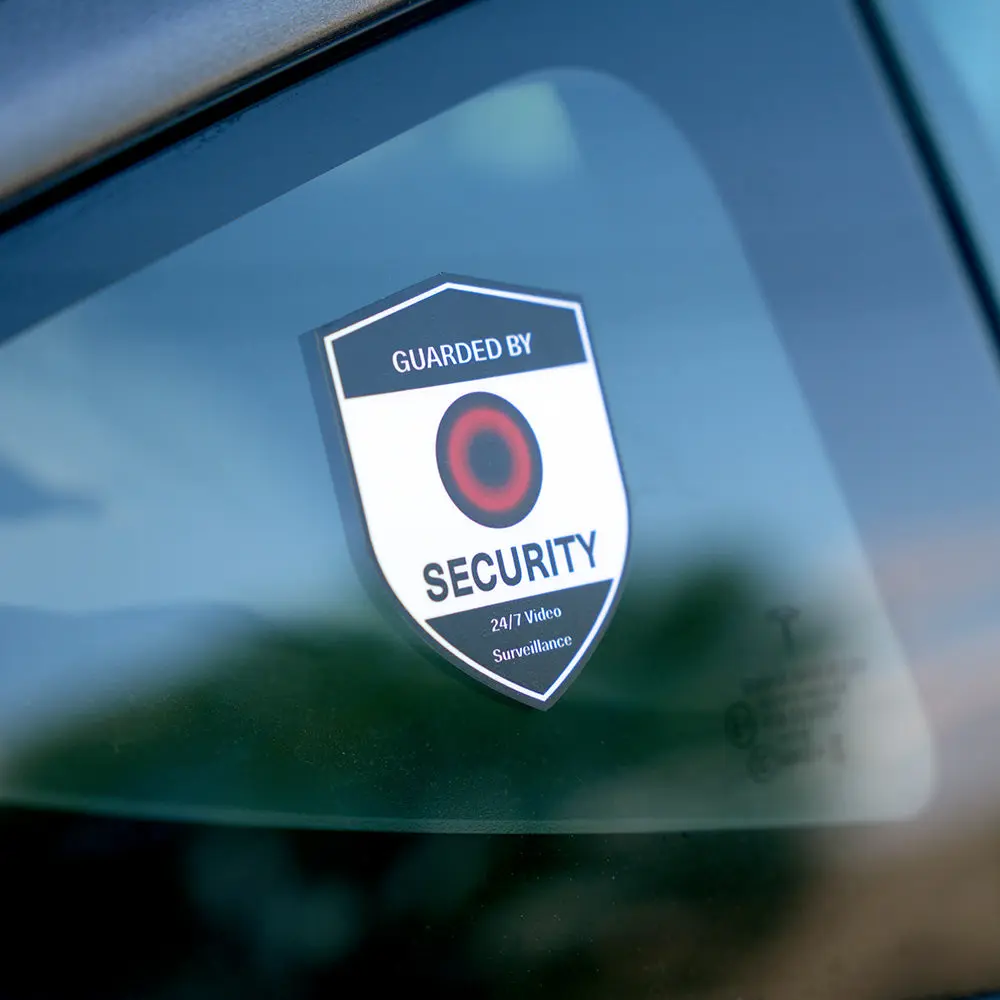 Sentry Mode Surveillance Sticker Set