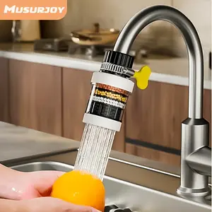 Universal Kitchen Faucet Filter, Water Filter System, Splash-Proof Detachable Cartridge, Sink Accessories, Improve Water Quality, Summer New Arrival