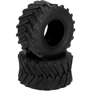 TUFFIOM Set of 2 Lawn Mower Tires 18x9.50-8 2PR Turf Tire for Garden Tractor Riding Lawnmower, Tubeless