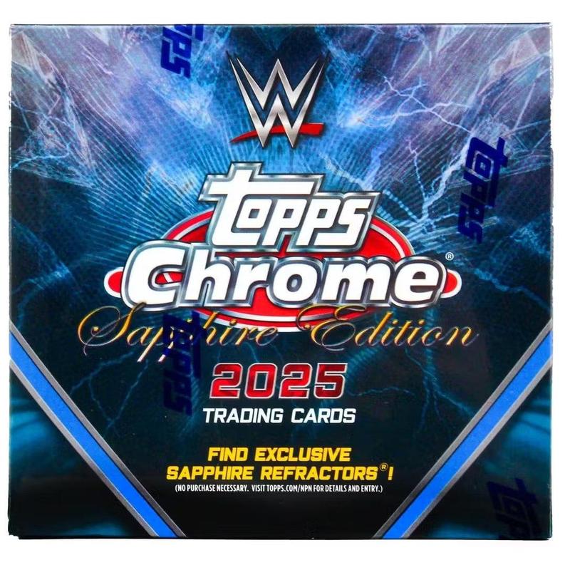 2025 Topps Chrome WWE Sapphire Edition Trading Cards
