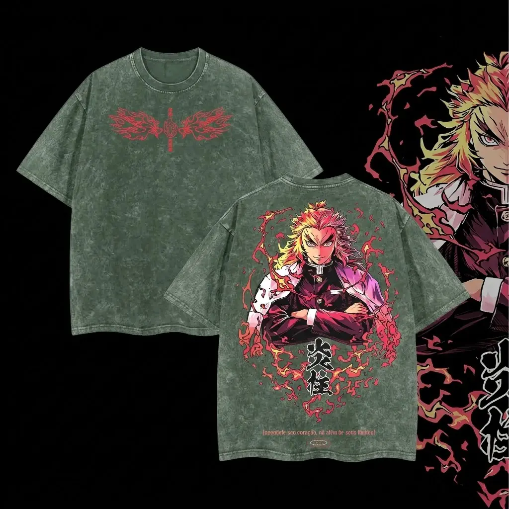 Green-Acid Wash Tshirt