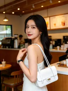 Latest Fashion Small Square Bag, Underarm Plain Pattern Cover Bag, Single Shoulder Mini Charming Bag, Casual All-Season Style, Crossbody Bag, Fashionable Crossbody Bag