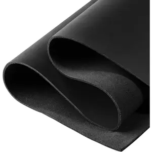 Black Leather Sheets for Crafts, Tooling Leather Square Material 1.8-2.1 mm Genuine Leather Pieces 12"x12" Full Grain Leather Roll for Crafting Sewing Wallet Hobby Workshop