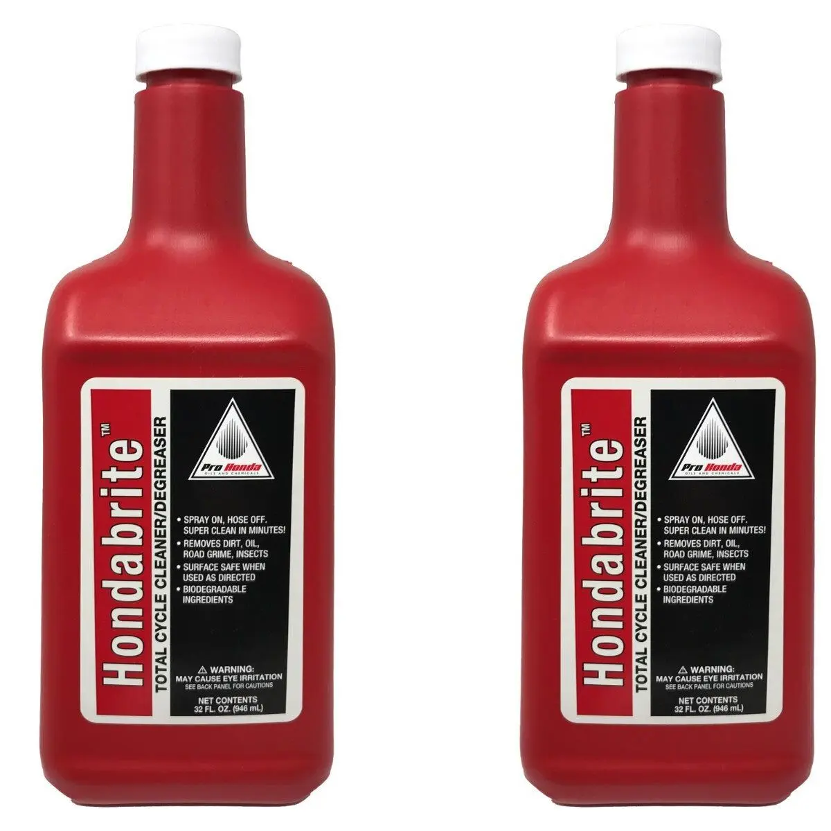Honda Genuine OEM Hondabrite Total Cycle CleanerDegreaser 08732-0032 - 2 Pack