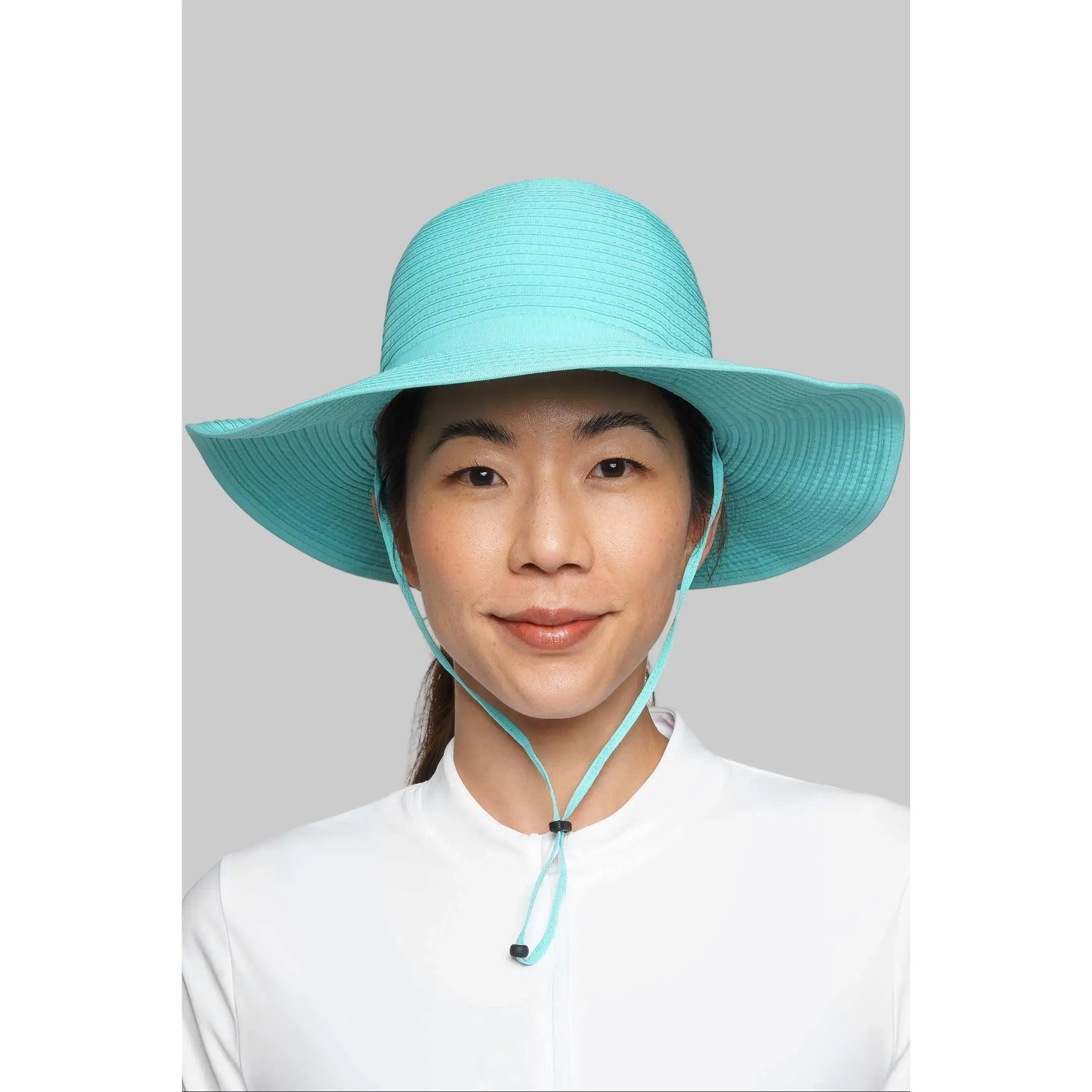 Shelly Lightweight Shapeable Travel Hat | Bay Aqua