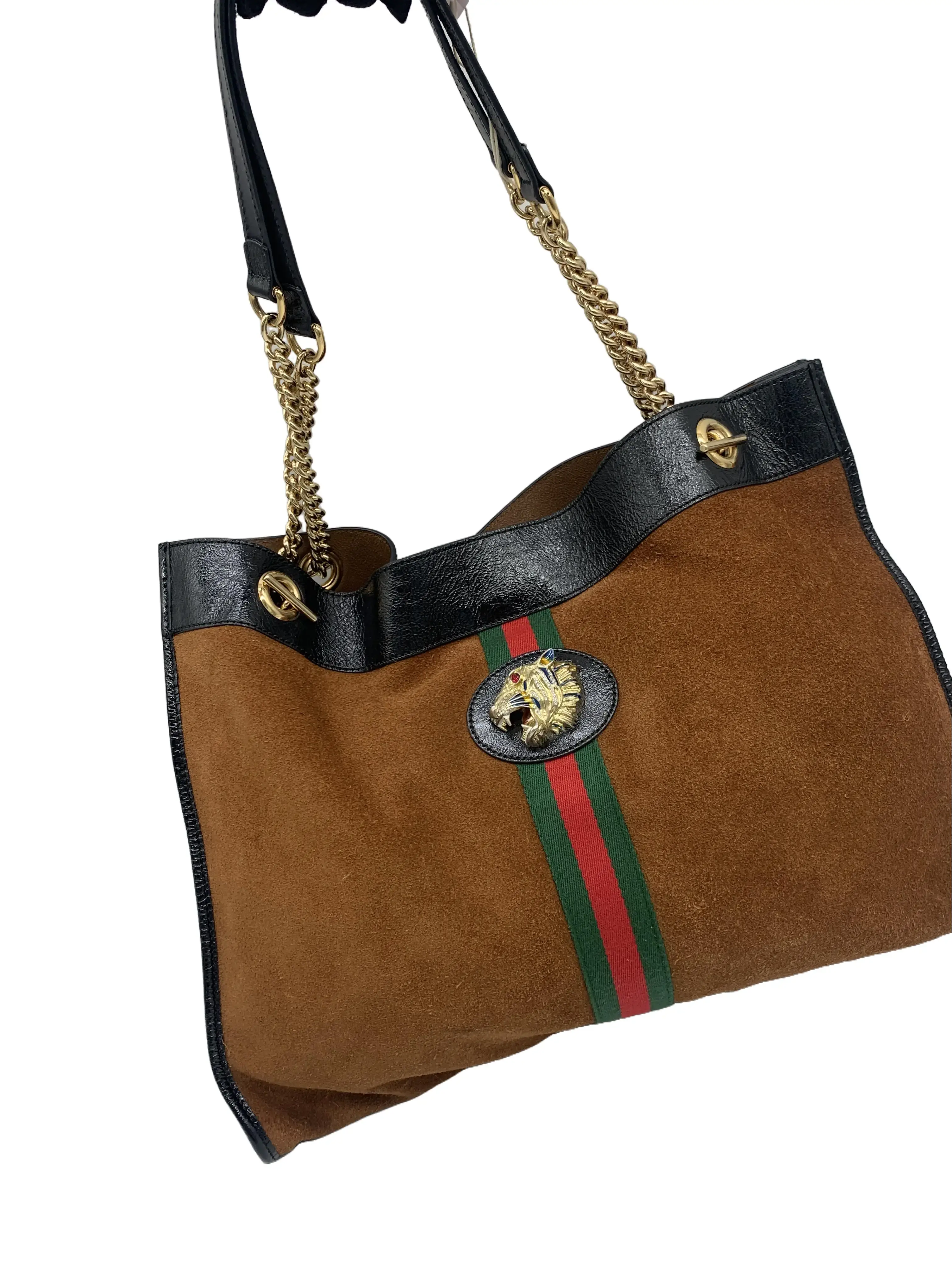Pre-owned GUCCI Brown Tote Shoulder Bag/WJ07218208/8208