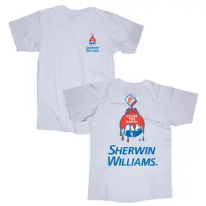 Comfort Colors Sherwin Williams Cover The Earth Graphic T-Shirt, Vintage Paint Logo Tee, Retro Workwear Streetwear Shirt for Men Women Gift USA