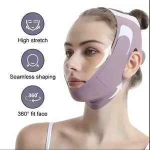 Breathable V Line Face Lifting Strap - Chin and Cheek Lifting Bandage for V Face Lift - Sleeping Mask Strap for Women - Firming and Contouring V Shape Lift Enhance Skin Elasticity Reduce Fine Lines Revitalize Skin for All Skin Types - Gift Idea