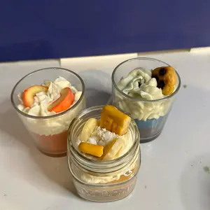 Peach Cobbler Desert Candles