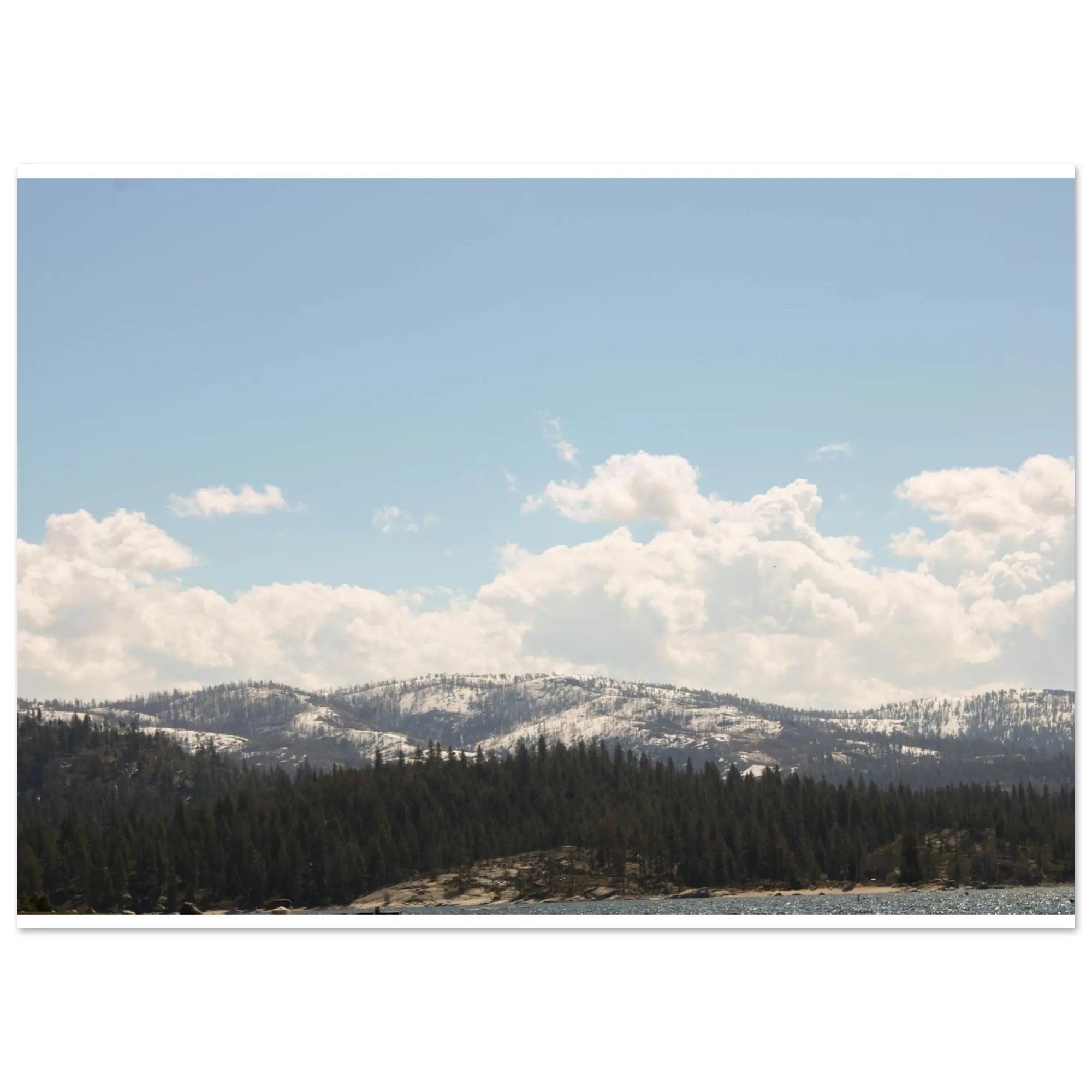 Mountain landscape Poster