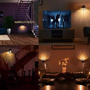 Night Lights Plug Into Wall with Dusk to Dawn, Vintage Decor Rustick Farmhouse 2700K, Decorative for Kitchen, Hallway, Bedroom, Bathroom