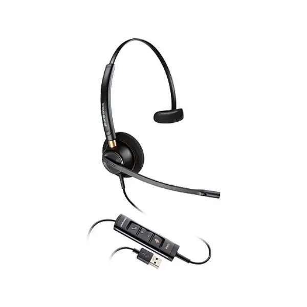 HPI Poly 783R0AA EncorePro 515 Monoaural USB-A Headset, Black