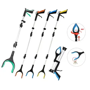 43 Inch Extra Long Foldable Portable Grabber, Suitable for Seniors, Trash Picker, Post-Surgery Recovery Aid, Long Arm Extension Tool