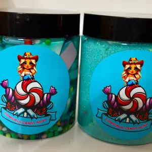 Cowgirls Candy Rush Cotton Candy Oowey Gooey Squashums & Dipping Powder Snack Pack-Sweet Snack