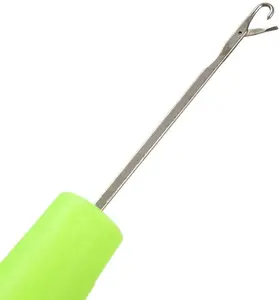 1Pcs Latch Hook Tool, Latch Hook Crochet Needle for Micro Braids, Hair Extension, Feather and Carpet