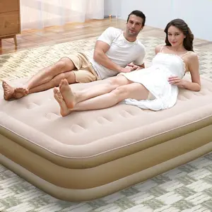 Automatic Inflatable Bed for Outdoor Camping, Double Air Mattress with Easy Setup, Perfect for Family Use and Tent Sleepovers, Camping Gear