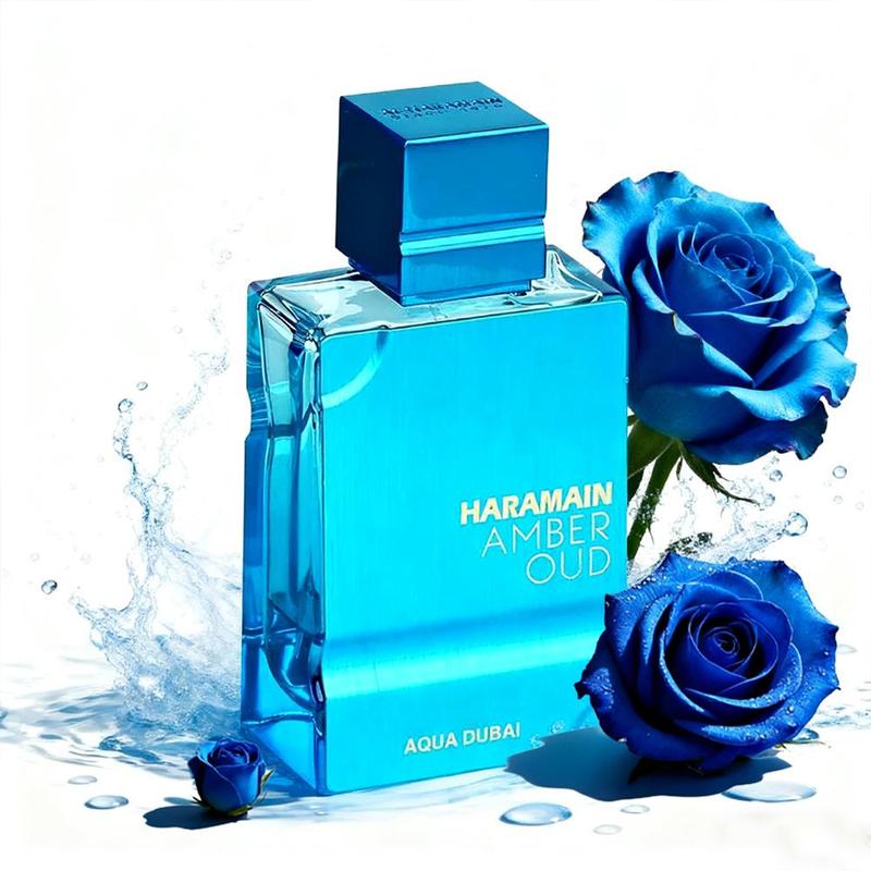 AL HARAMAIN Aqua Dubai  60ml - Cologne for Men and Women - Bergamot, Amber and Musk Fragrances -  Perfume for Men and Women