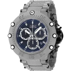 Invicta Men's 48194 Subaqua Quartz Chronograph Black, Titanium Dial Watch
