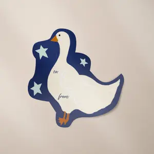 Goose Matte Gift Label Sticker