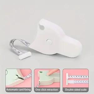 Portable Small Tape Measure, Carry-On Size Ruler, Home Clothing Measurement Tool, Three-Circle Measuring Tape, Retractable Y-Type Tape Measure