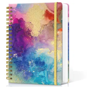 Lined Spiral Notebook Journal for Work, 300 Pages Thick B5 College Ruled Journal for Women & Writing, Hardcover Notebook for Note Taking