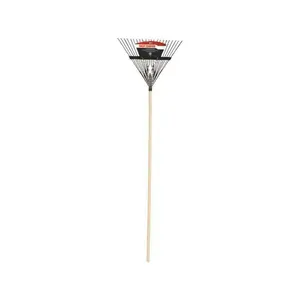 True Temper  22-Tine Steel Leaf Rake