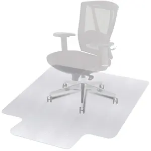 Segawe 48" x 36" Clear PVC Mat Office Desk Chair Mat for Hardwood Floors with Lip Segawe 48" x 36" Clear PVC Mat Office Desk Chair Mat for Hardwood Floors with Lip