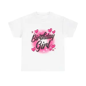 Birthday Girl Airbrush Tee