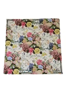 Pre-owned Louis Vuitton Floral Cotton Bandana 65cm, MSRP: $430