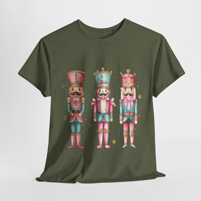 PINK NUTCRACKER CHRISTMAS UNISEX TSHIRT