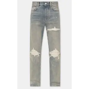 Amiri Suede Straight MX1 Antique Indigo Denim Jeans Size 31 (MSRP: $1,090)