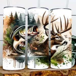 Fish Hunt Drip Tumbler