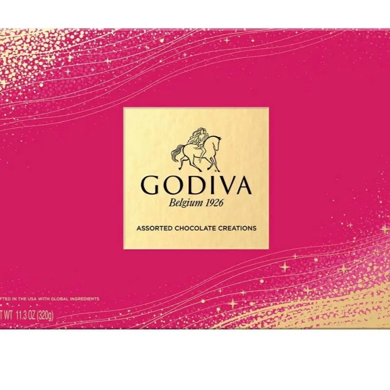 Godiva Goldmark Valentine’s Day Giftbox Assorted Chocolates, 27 ct. bonbon snack sweet sugar candy