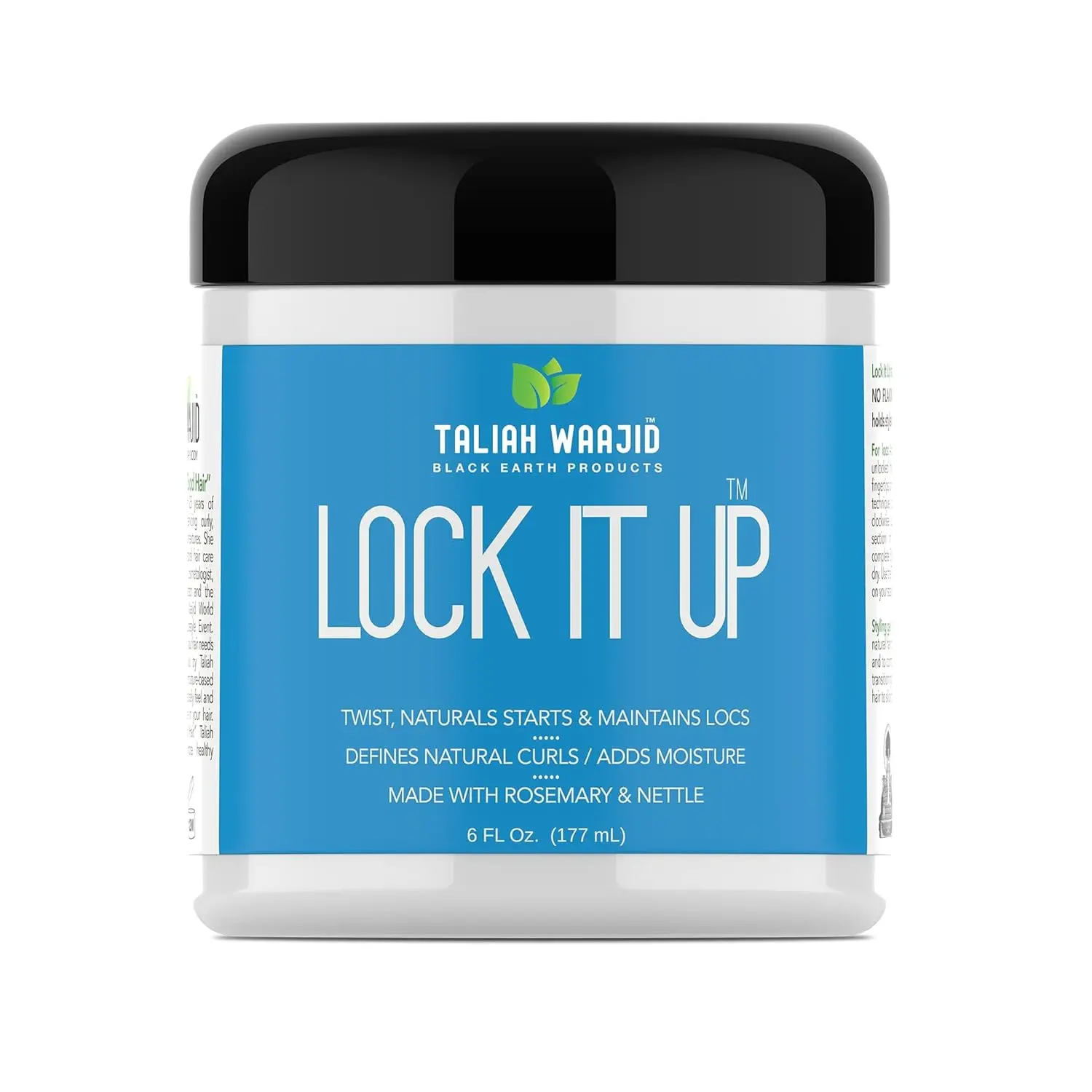 Taliah Waajid Lock It Up – Natural Hair Styling Gel for Dreadlocks, Twists & Coils – Firm Hold, No Flakes – 6 oz