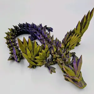 Crystalwing Articulating Dragon Fidget - Collectible Figurines