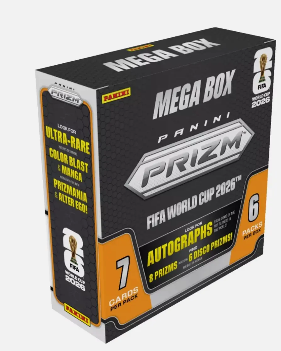 Panini Prizm Mega Box Fifa World Cup 2026