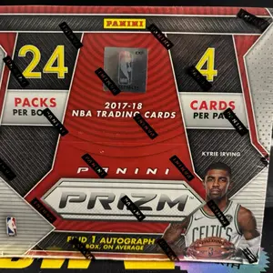 Prizm 2017-18 NBA Trading Cards Retail Pack - 24 Packs per Box, 4 Cards per Pack, Featuring Donovan Mitchell, Jayson Tatum, Fox