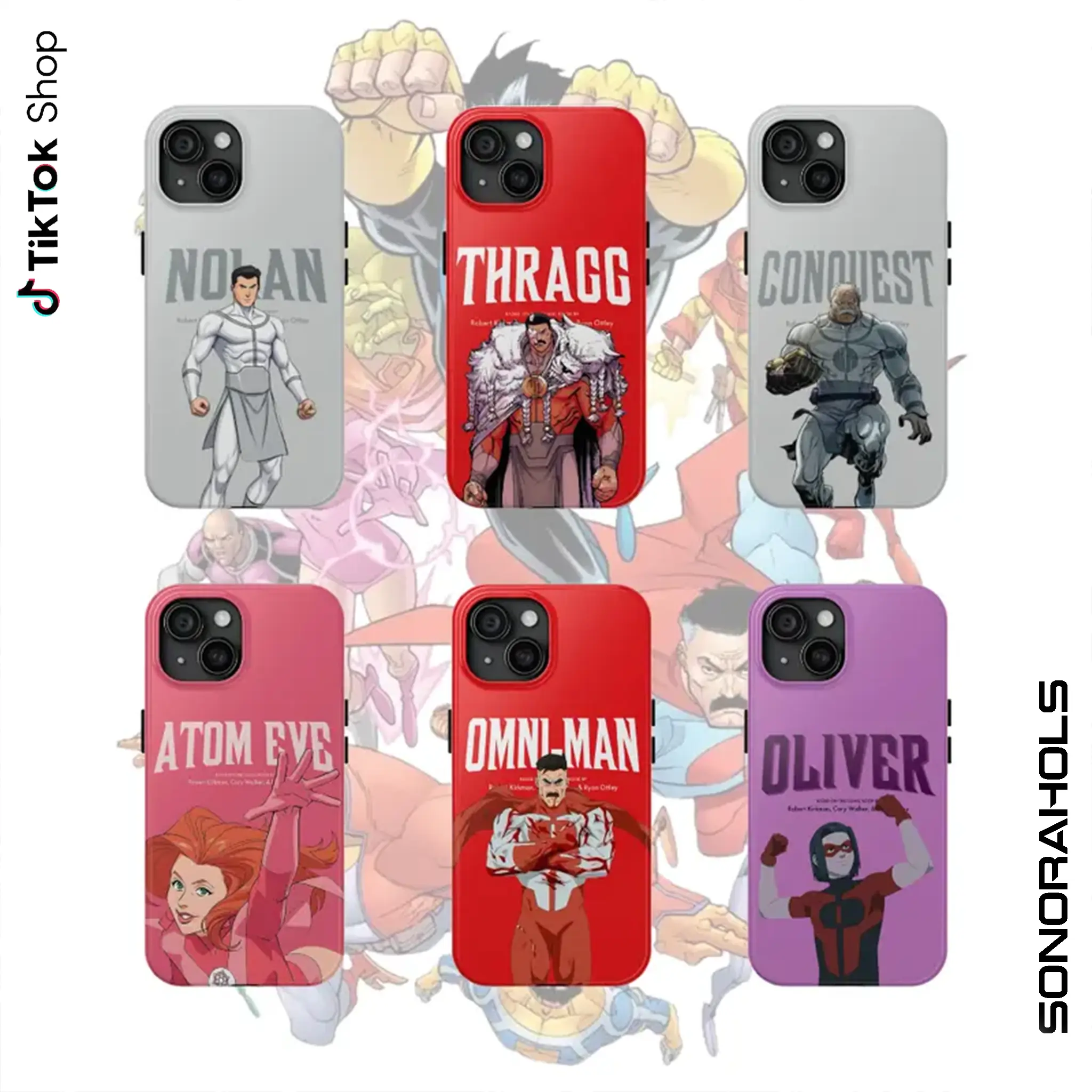 Invincible Phone case Collection Series - Tough Case - Phone Case - Gift For Family And Friends - Best Gift