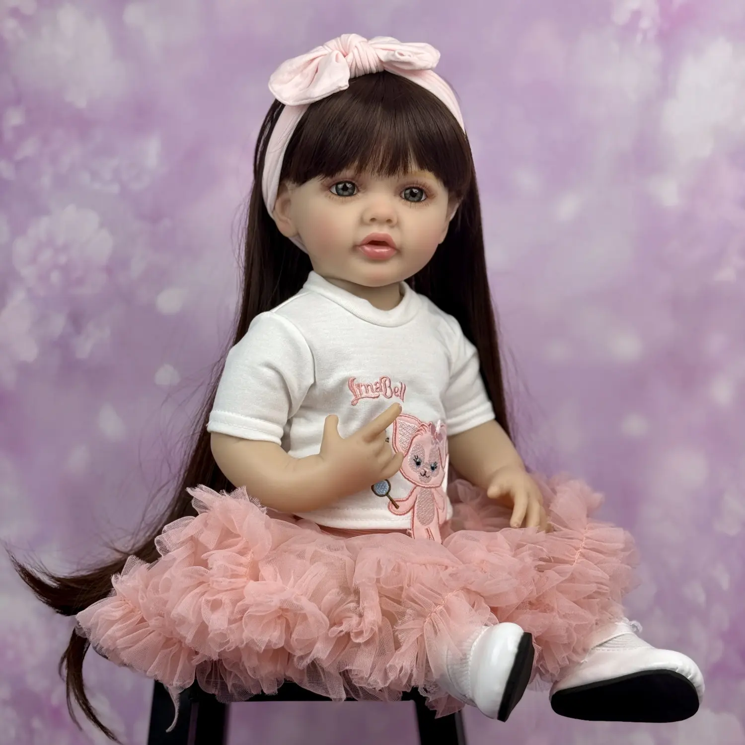 55 CM Lifelike Vinyl Reborn Baby Doll for Kids - TikTok Shop