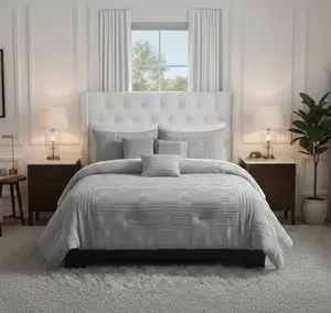 MODERN TEXTURED COMFORTER 6-PIECE SET