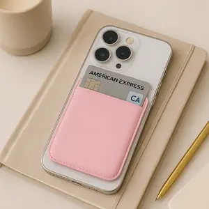 Elegant iPhone Magnet Card Holder Wallet