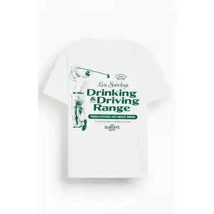 Los Sundays Men's Drinking Range T-Shirt - Multicolor