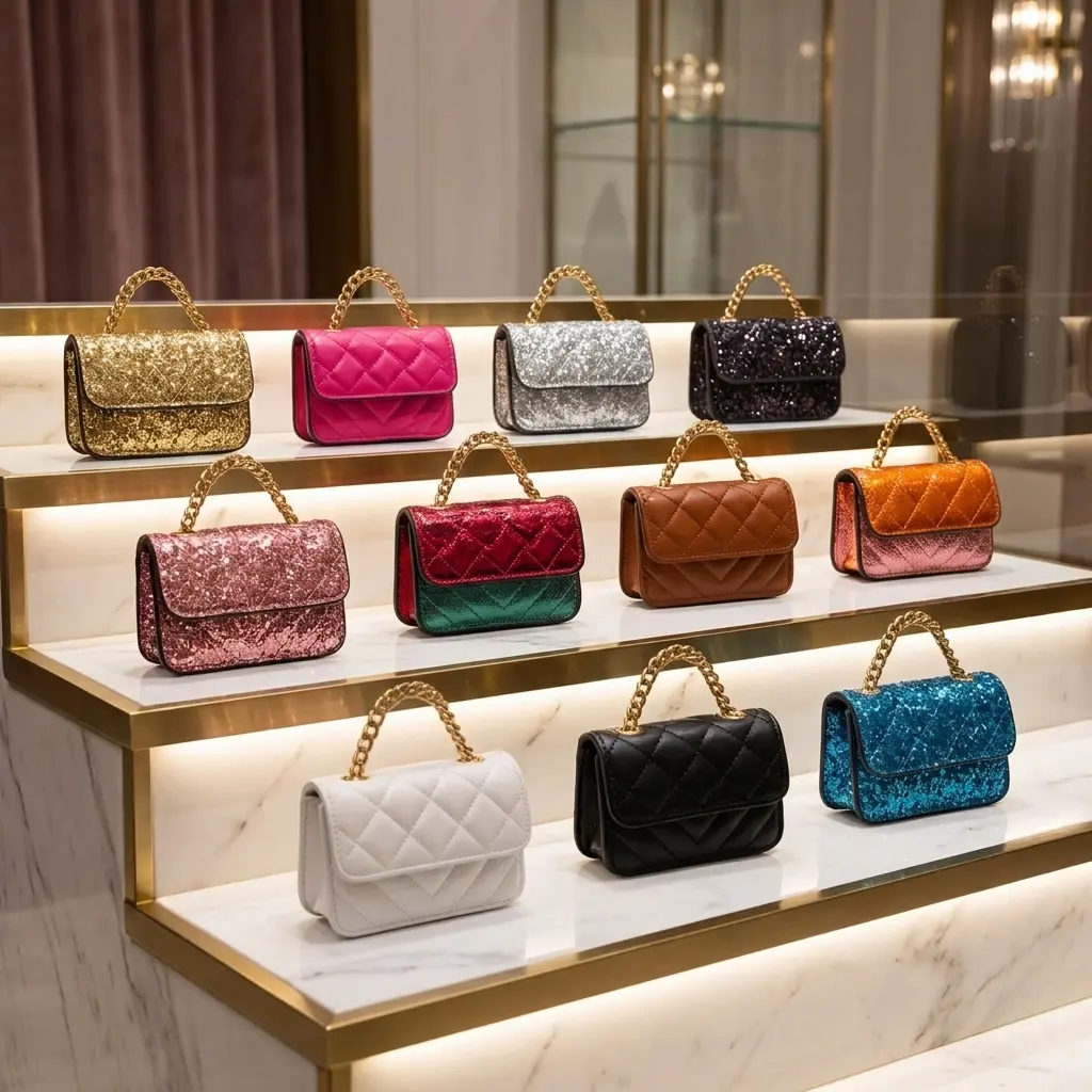 Mini Luxury Chain Crossbody Bag, Magnetic Flap Shoulder Purse, Elegant Daily Party Bag, Gift for Her, Multi Colors, Women's Mini Handbag, Trendy Shoulder Bag, Fashion Small Purse, Chic Evening Bag, Casual Everyday Crossbody Bag, Mini Purse, Chain Bag
