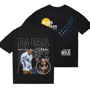 RUSS Tour Shirt, Into The Wild Tour 2025 Shirt, Russ Concert 2025 Shirt, Russ Merch, Fan Gift, Music Shirt Sweatshirt Hoodie