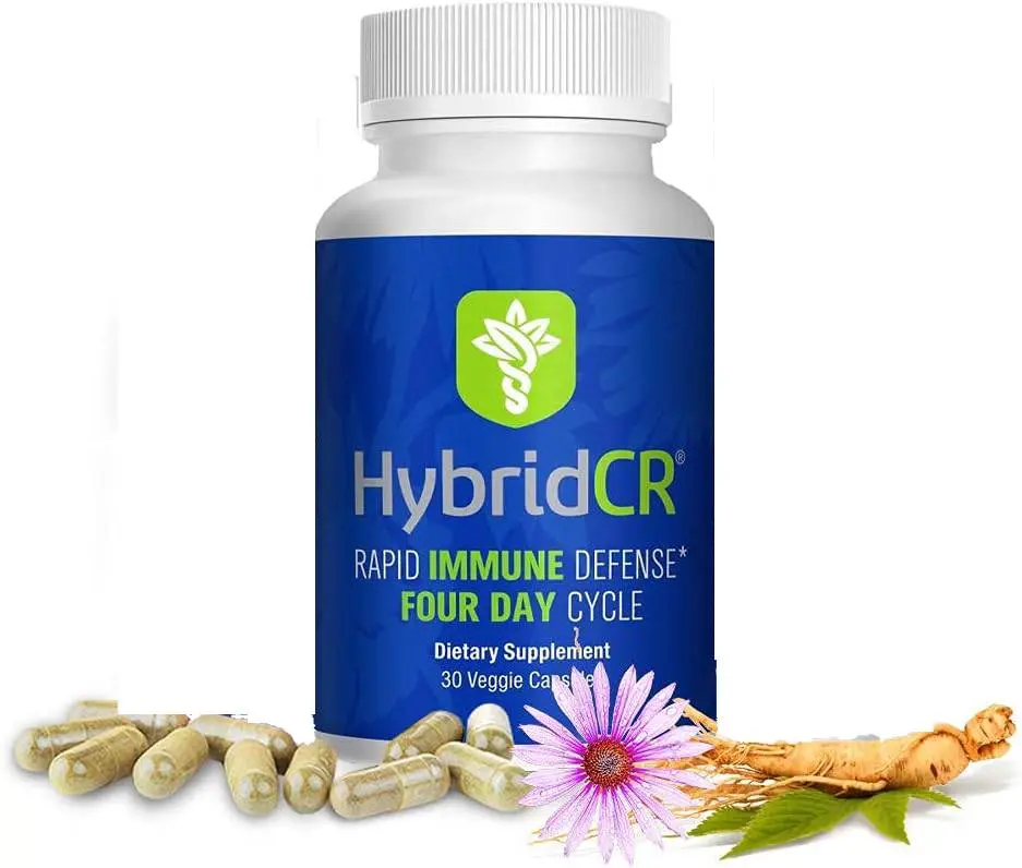 Rapid Immunity Supplement | Zinc, Echinacea, Andrographis, Ginseng, Selenium, Gluten-Free & Non-GMO | 5-in-1 Immune Support Supplement | Pharmacist Formulated 1 Month Supply (30 Veggie Caps)